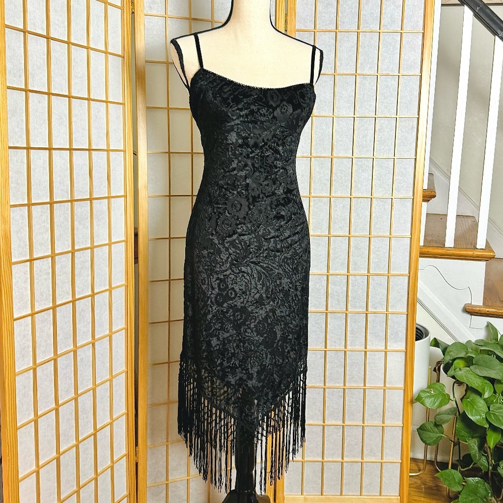 Guess Black Floral Dress